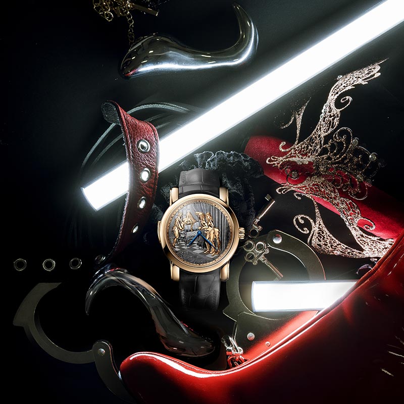 imagen 1 de Ulysse Nardin presenta el reloj más erótico del mundo.