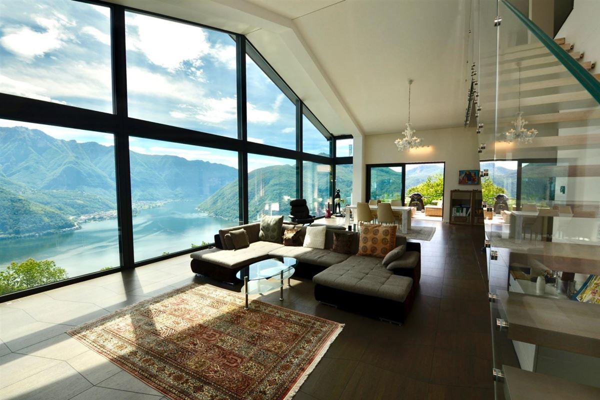 imagen 5 de Una casa con espectaculares vistas naturales en Suiza.