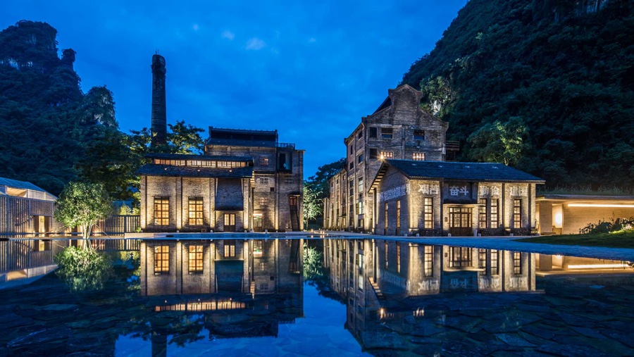 imagen 2 de Alila Yangshuo, un molino de caña de azúcar convertido en un hotel de lujo.