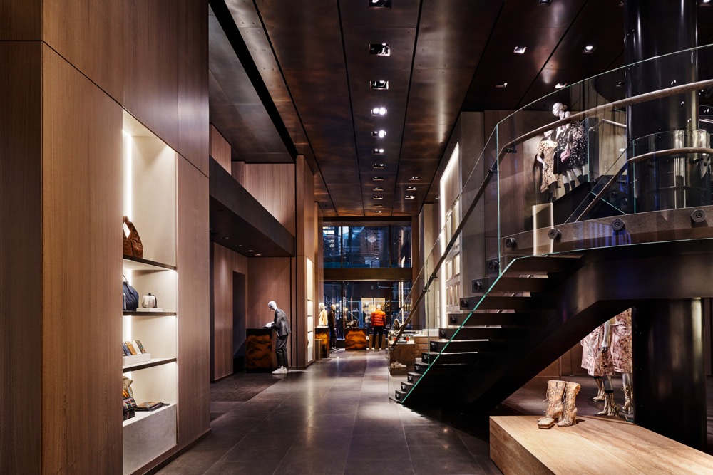 imagen 1 de Bottega Veneta inaugura una espectacular boutique en Nueva York.