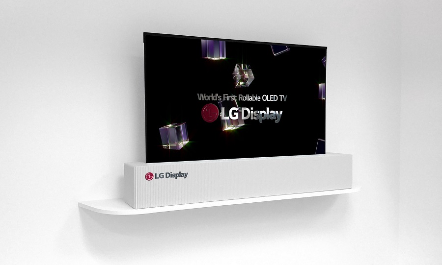 imagen 2 de La nueva Smart TV de LG, una televisión que se puede enrollar.