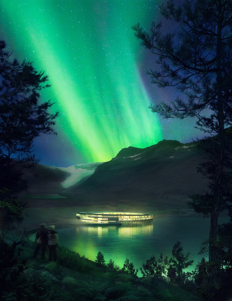 imagen 3 de Svart, el espectacular hotel sostenible circular de Noruega en el Círculo Polar Ártico.