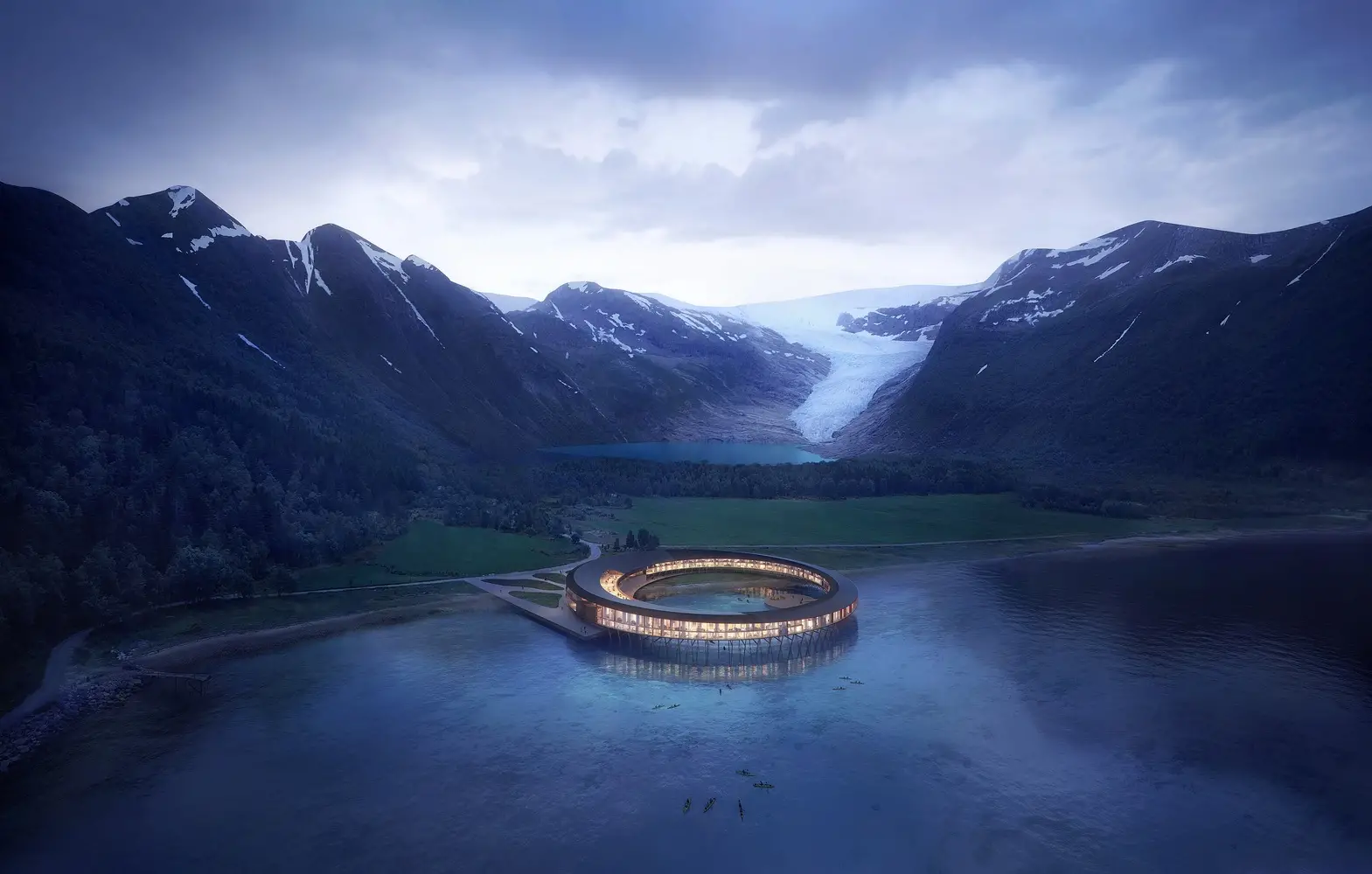 imagen 5 de Svart, el espectacular hotel sostenible circular de Noruega en el Círculo Polar Ártico.