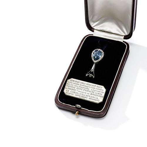 imagen 4 de A subasta el diamante azul con el que Felipe V coronó a Isabel de Farnesio.