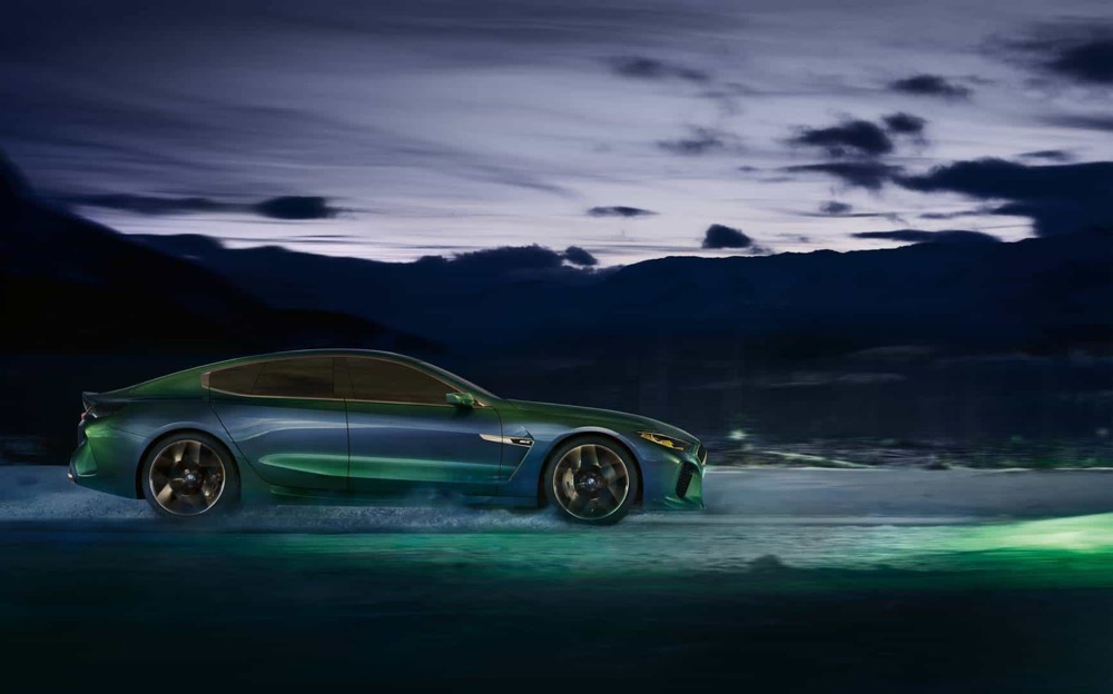 imagen 6 de BMW Concept M8 Gran Coupé, verde que te quiero verde… o azul.