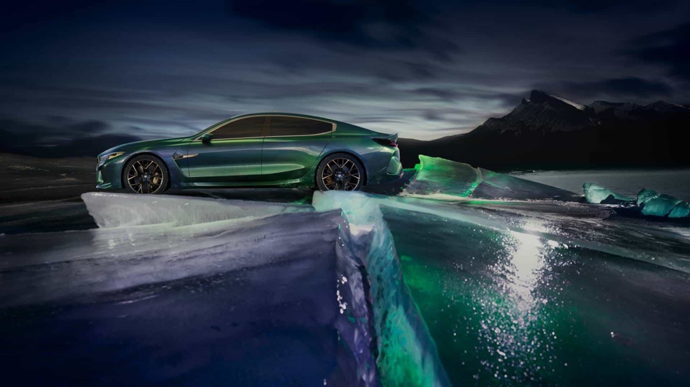 imagen 7 de BMW Concept M8 Gran Coupé, verde que te quiero verde… o azul.