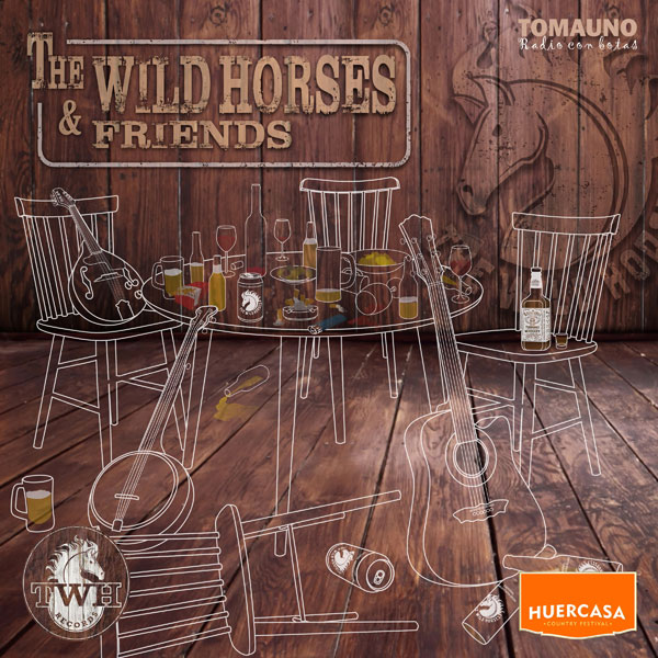 imagen 4 de The Wild Horses publica un nuevo EP rodeados de amigos.