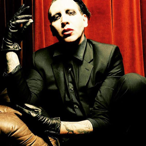 imagen 4 de Marilyn Manson tan siniestro e inquietante como siempre.
