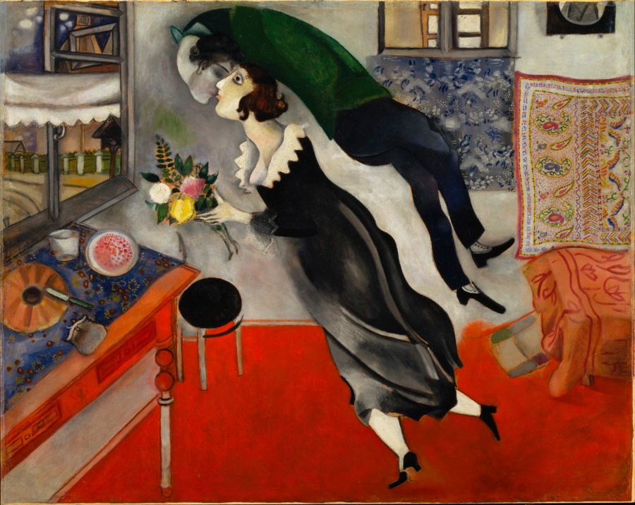 imagen 4 de Chagall se cuelga del Guggenheim Bilbao.