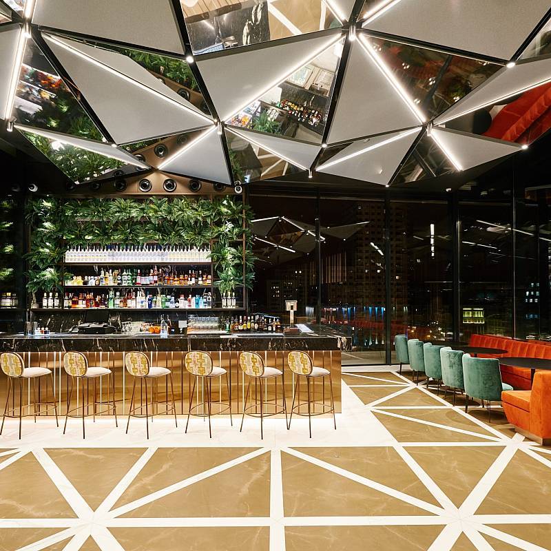 imagen 1 de Ginkgo Sky Bar, la nueva terraza de moda en Madrid.