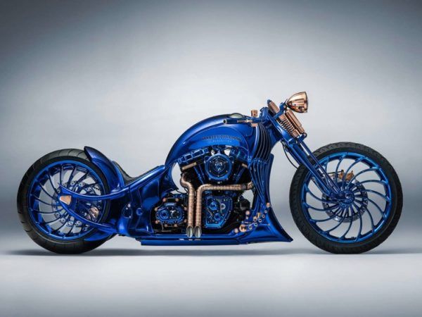 La motocicleta más cara del mundo es una Harley y una joya Bucherer. 9