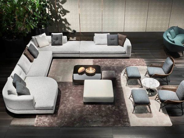 Minotti, hogares de estilo italiano.