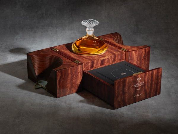 The Macallan, Lalique y un whisky de 72 años.
