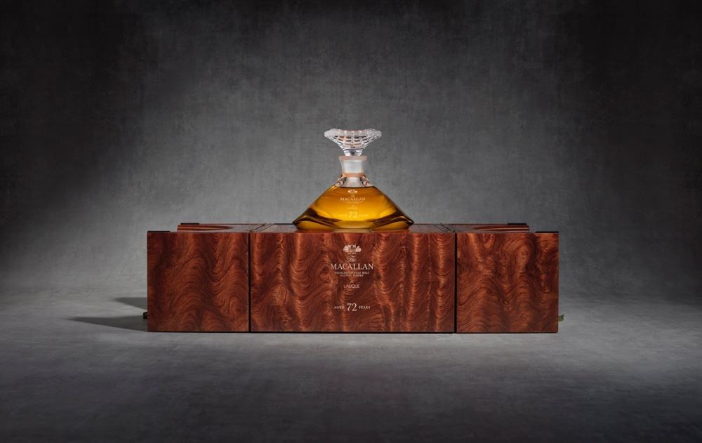 imagen 3 de The Macallan, Lalique y un whisky de 72 años.