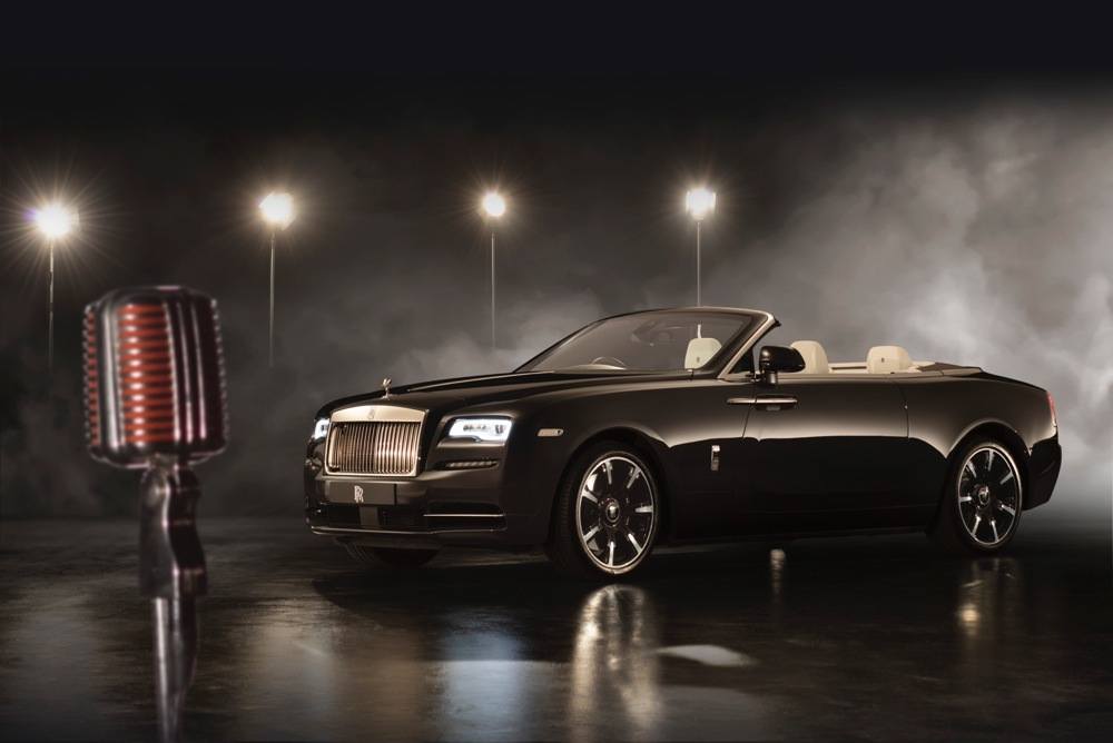 imagen 1 de Un nuevo Rolls-Royce Dawn inspirado en la música.