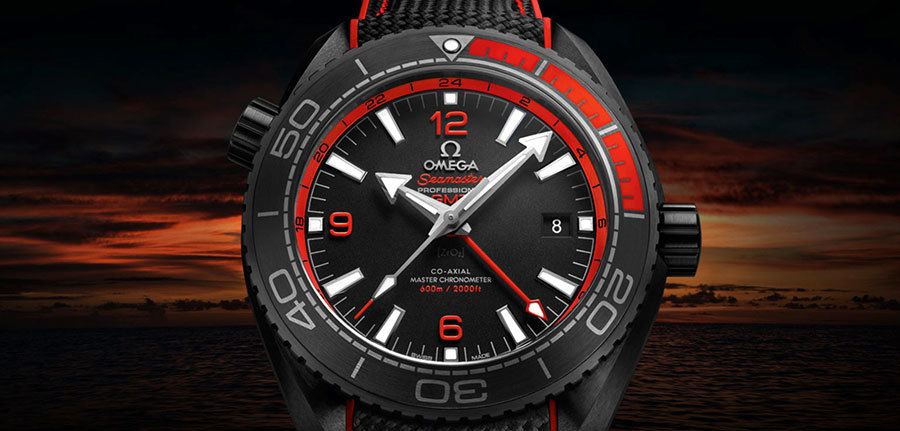 imagen 2 de Así de espectacular es el nuevo reloj Omega Seamaster Planet Ocean Deep Black «Volvo Ocean Race».