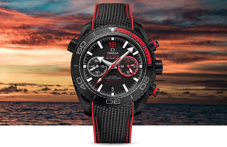 imagen 4 de Así de espectacular es el nuevo reloj Omega Seamaster Planet Ocean Deep Black «Volvo Ocean Race».