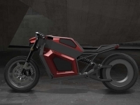 RMK presenta su espectacular moto eléctrica.