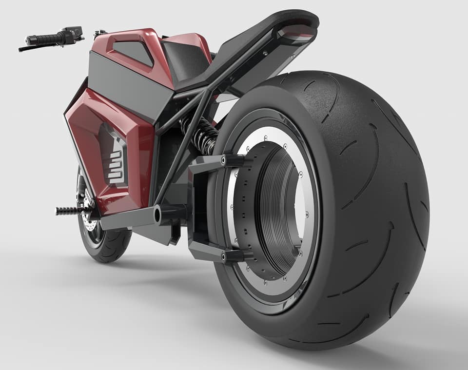 imagen 4 de RMK presenta su espectacular moto eléctrica.