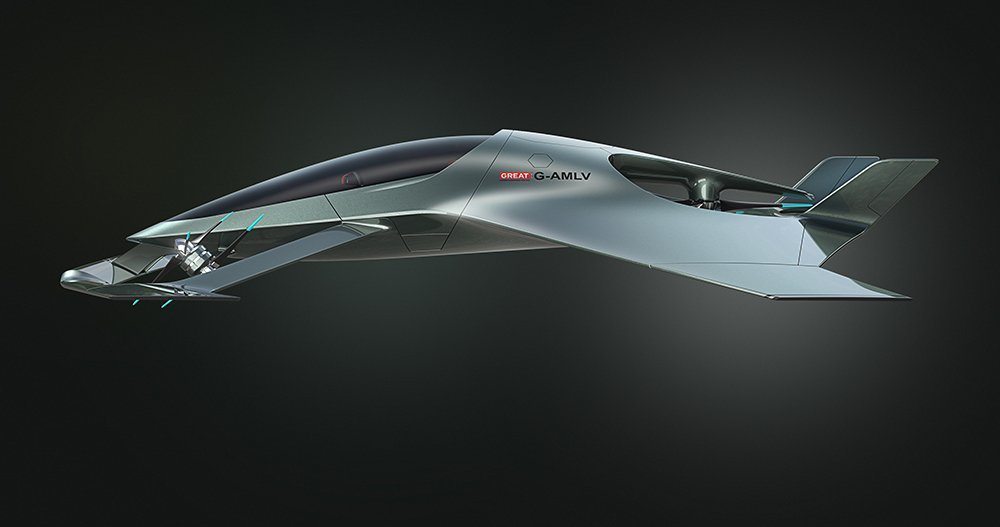 imagen 6 de Volante Vision Concept, un Aston Martin para volar.