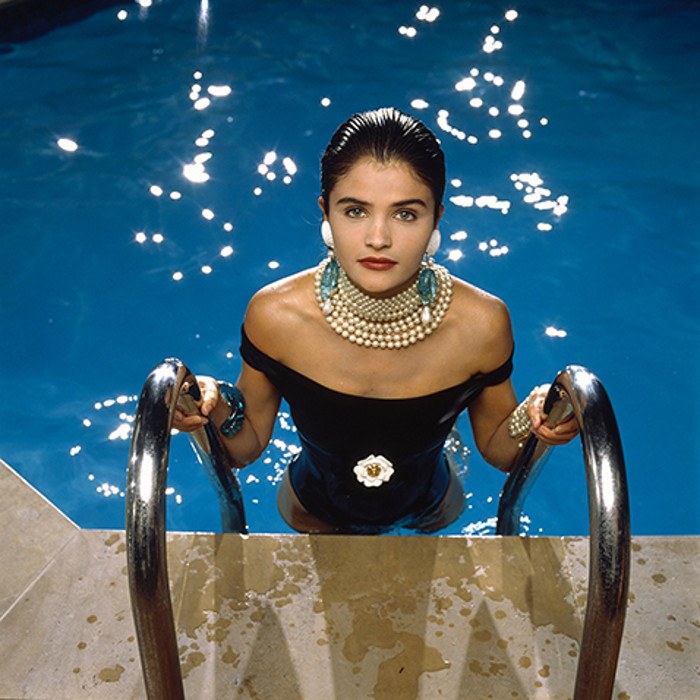 imagen 6 de Las mejores tops mundiales fotografiadas por Karl Lagerfeld para Chanel.