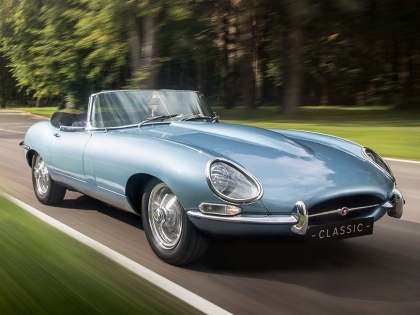 El coche más bello nunca diseñado (según Enzo Ferrari) ya es eléctrico, es el Jaguar Classic E-Type Zero.