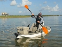 Un kayak para amantes de la pesca.
