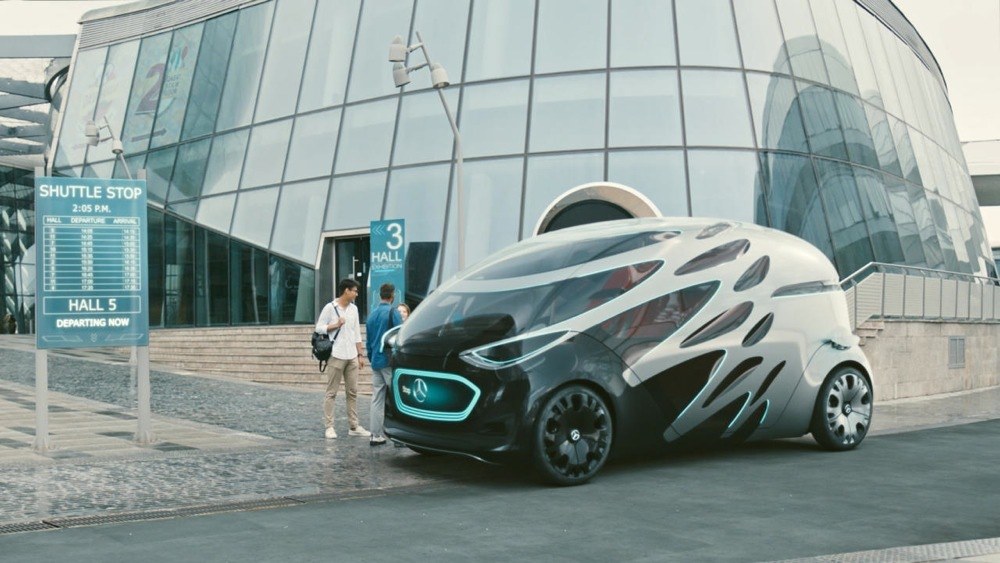 imagen 2 de Vision Urbanetic, el vehículo con el que Mercedes se suma a la conducción autónoma y eléctrica.