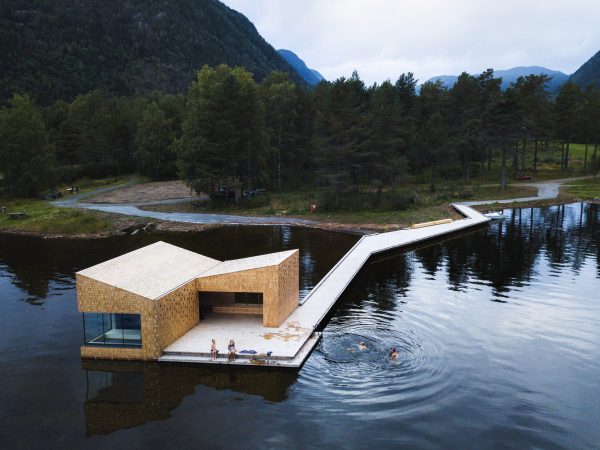 La sauna más espectacular del mundo está en Noruega.