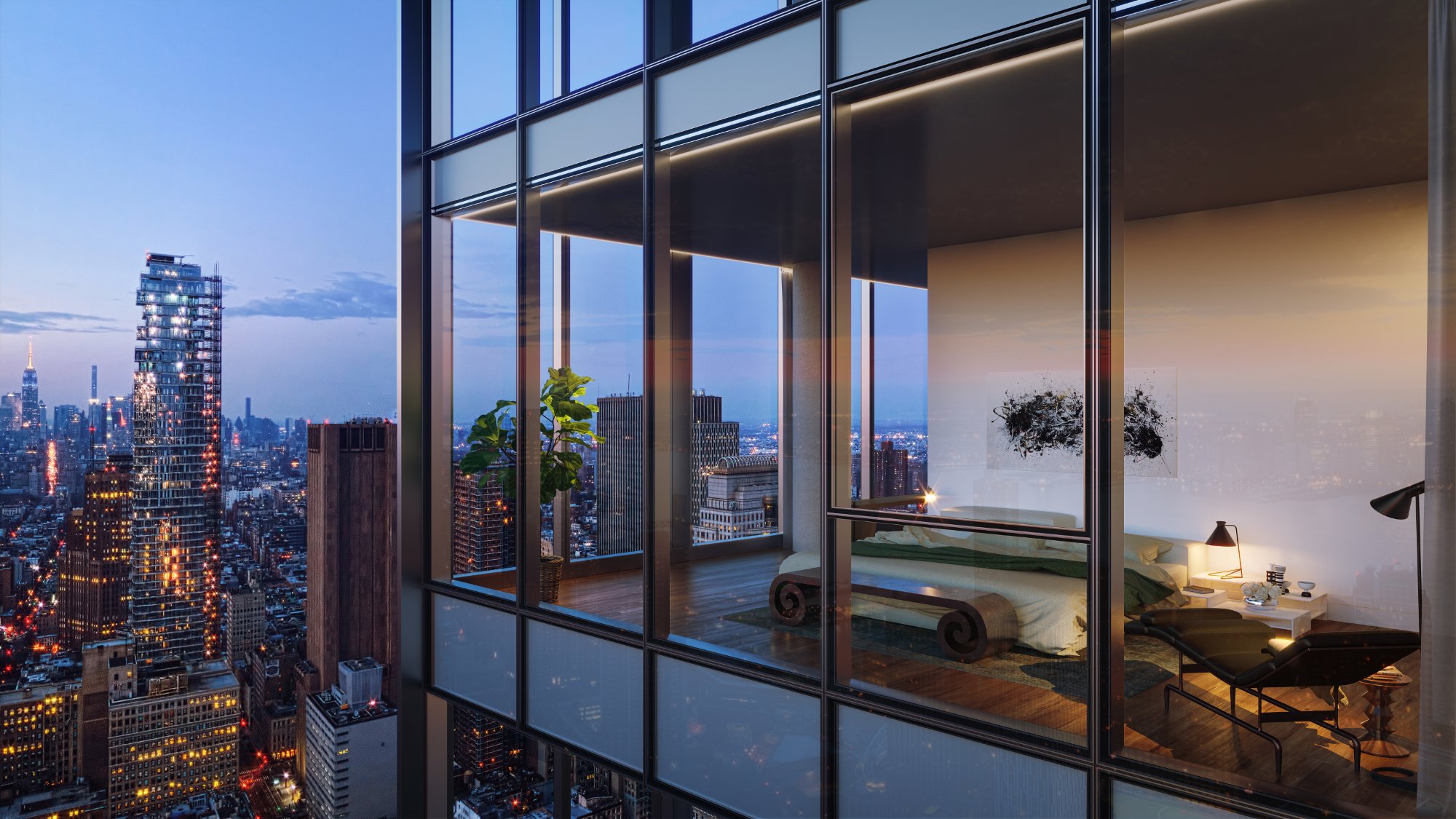 imagen 10 de Los áticos más espectaculares de Nueva York están en Tribeca.