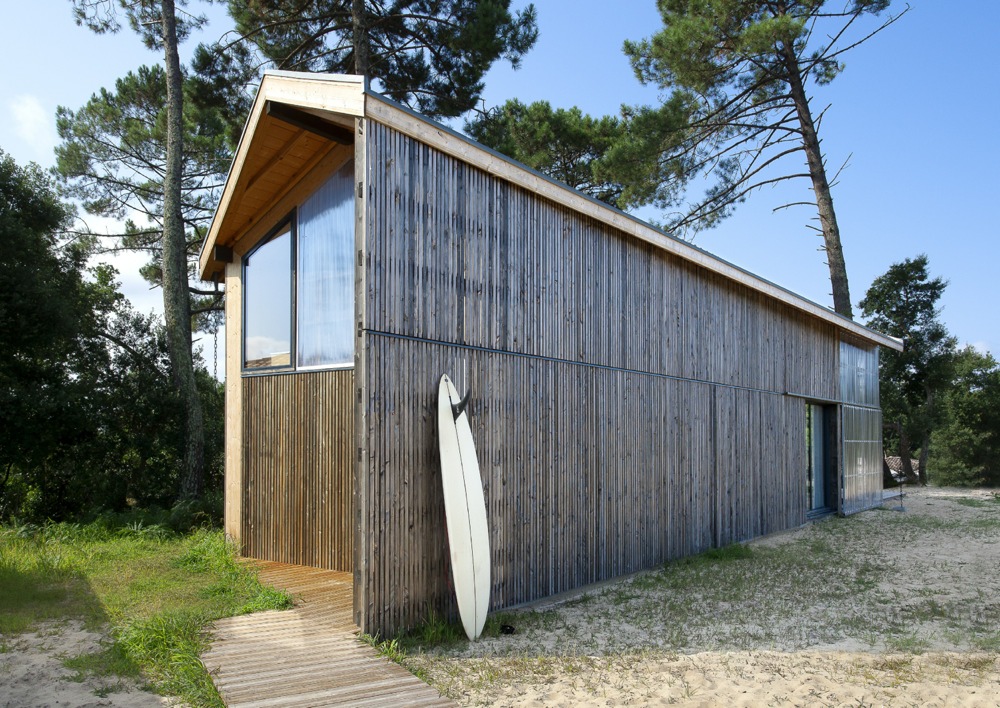 imagen 1 de Una casa para los amantes del surf.