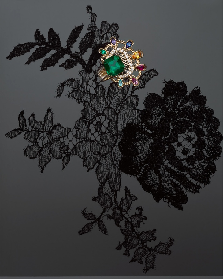 imagen 8 de El romántico encaje de la alta joyería de Dior.