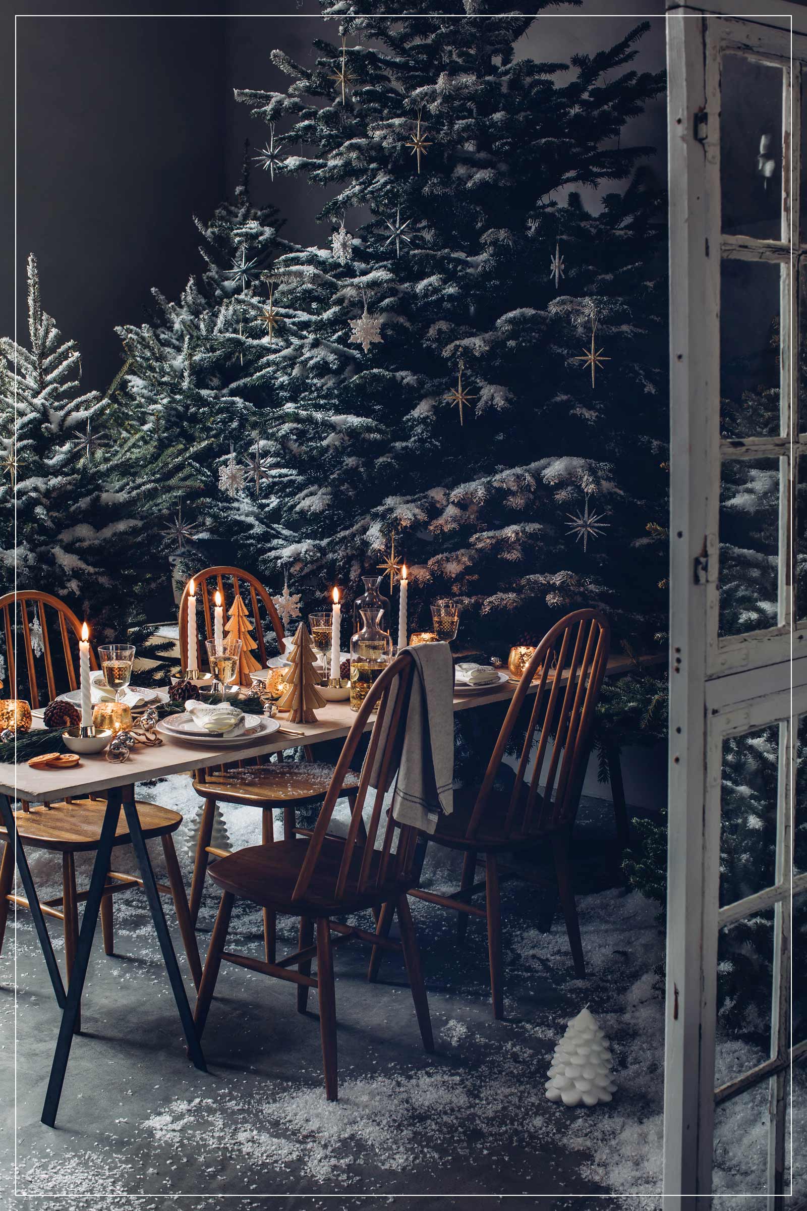 imagen 6 de Mesas de Nochebuena y Navidad según Zara Home.