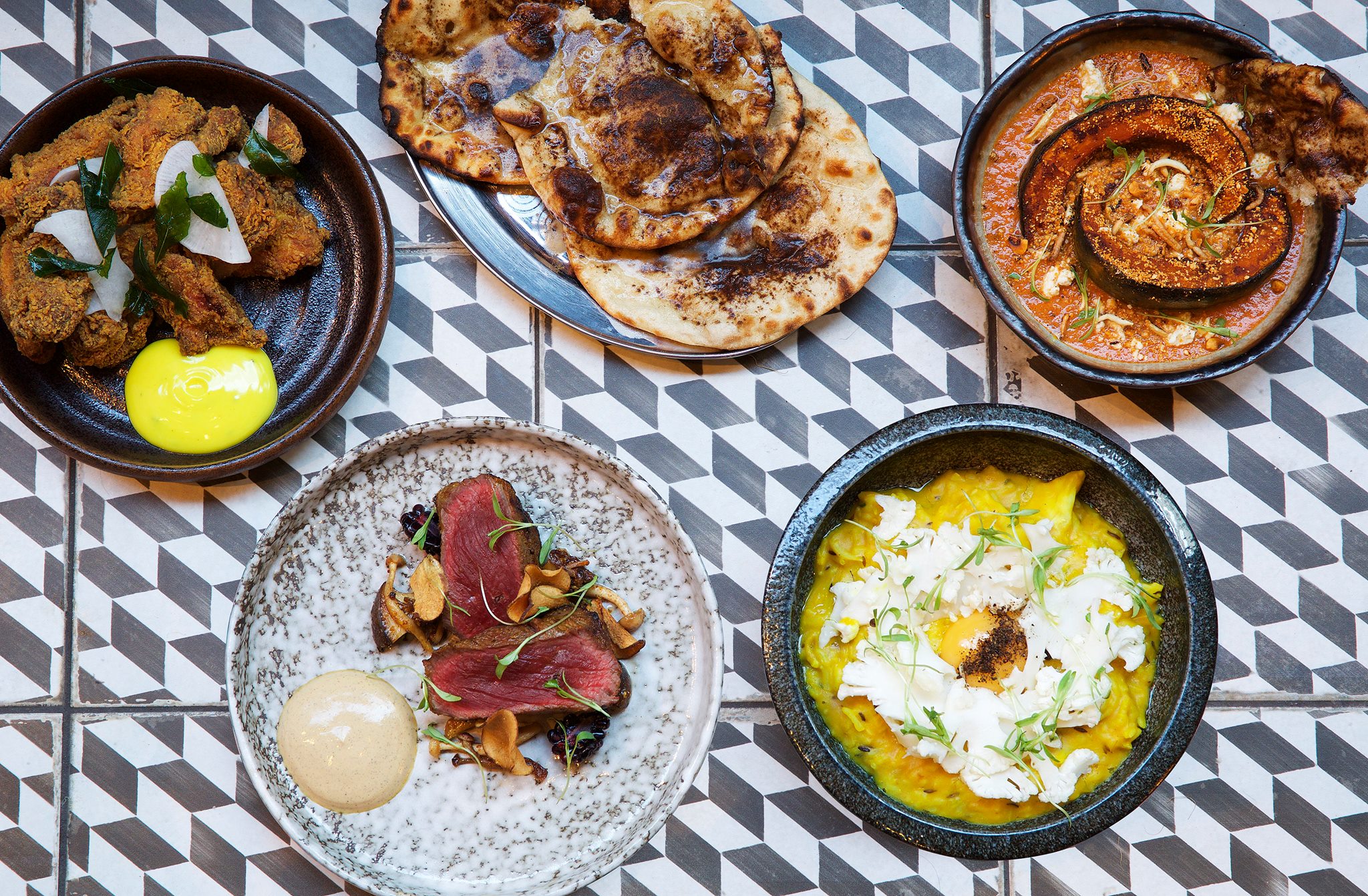 imagen 5 de Kricket, el restaurante indio más admirado de Londres, estrena menú vegetariano.