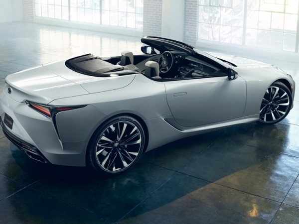 Lexus LC Convertible Concept, el coche que quieres conducir.