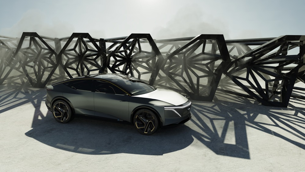 imagen 1 de Nissan IMs Concept, el coche autónomo y eléctrico de Nissan.
