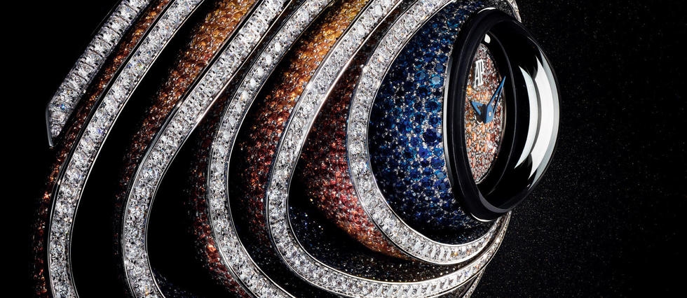 imagen 9 de Sapphire Orbe de Audemars Piguet, el reloj más joya que nunca has visto.