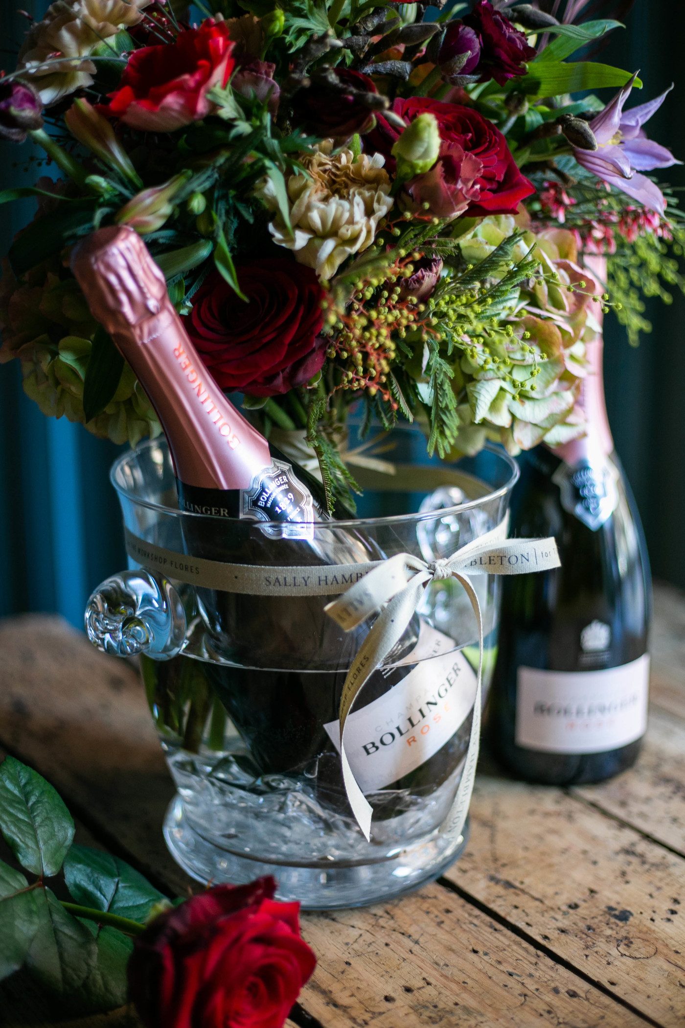 imagen 1 de Bollinger marida el champagne con flores.