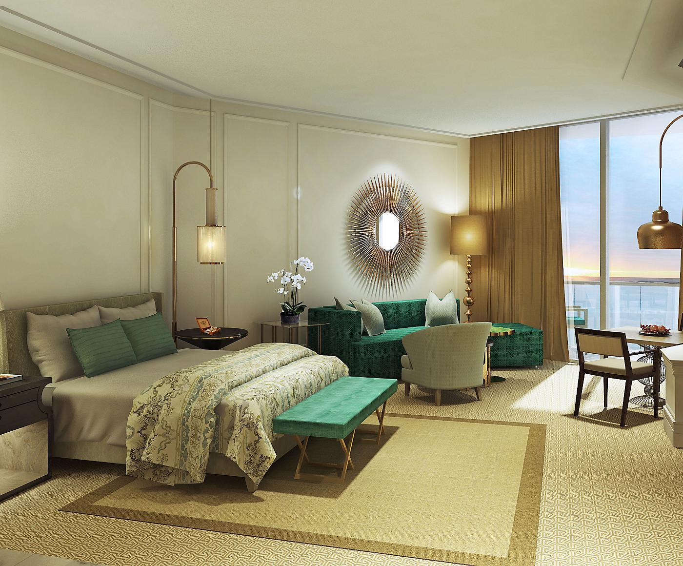 imagen 1 de Mandarin Oriental Jumeira, un hotel de lujo y confort en Dubai.