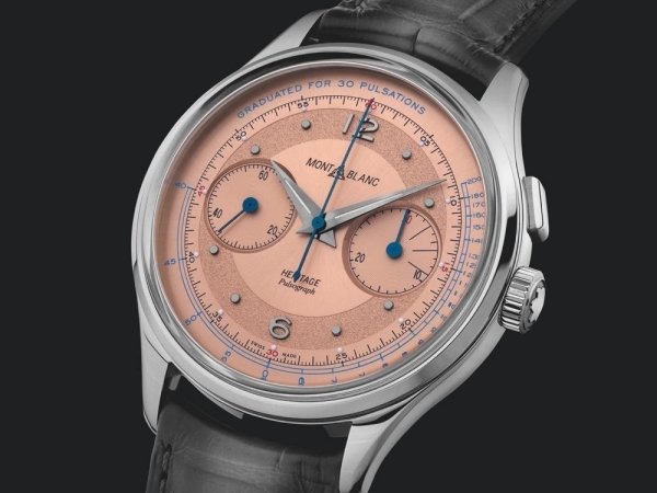 Nuevo Montblanc Heritage Manufacture Pulsograph: un reloj elegante y… diferente.