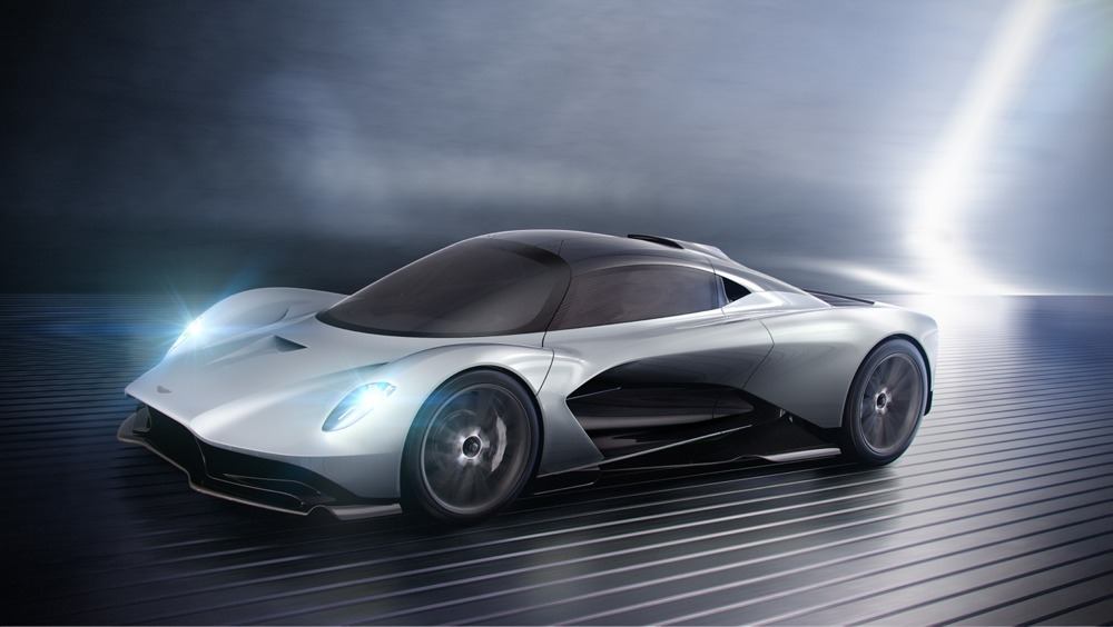 imagen 3 de AM-RB 003, el tercer Aston Martin con motor central.