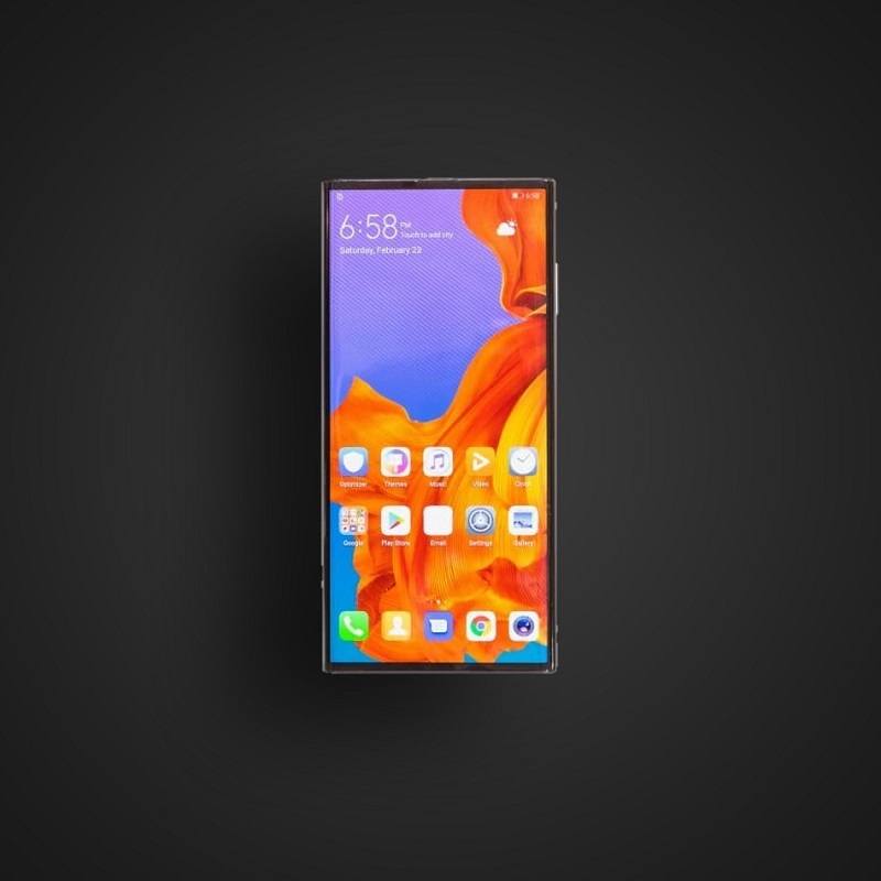 imagen 4 de Huawei Mate X, el primer smartphone plegable de la marca.