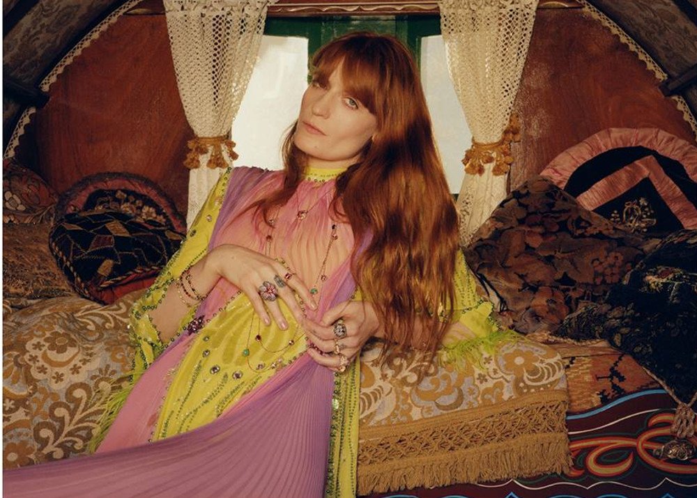imagen 3 de La cantante Florence Welch es la nueva musa de Gucci.