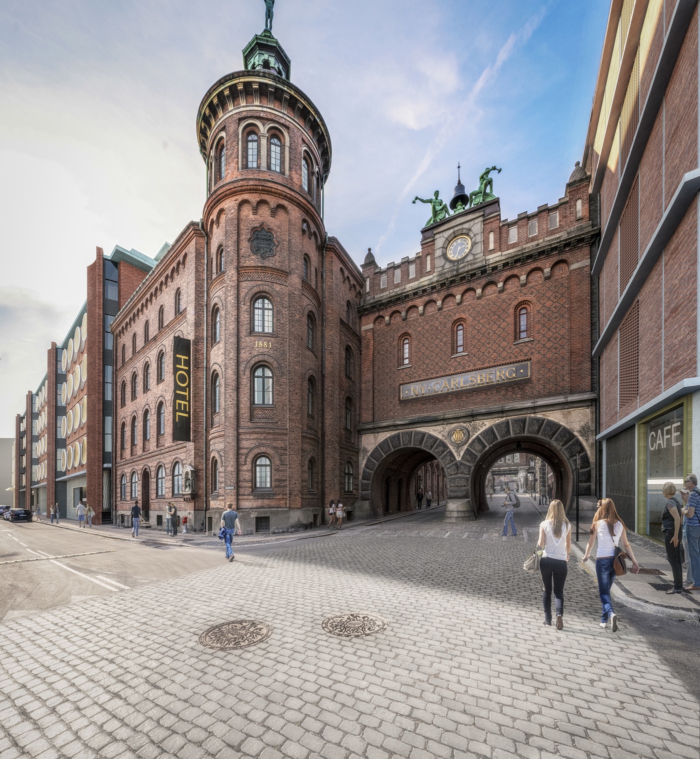 imagen 4 de Ottilia hotel, en Copenhague, se convierte en un hotel pirolítico.