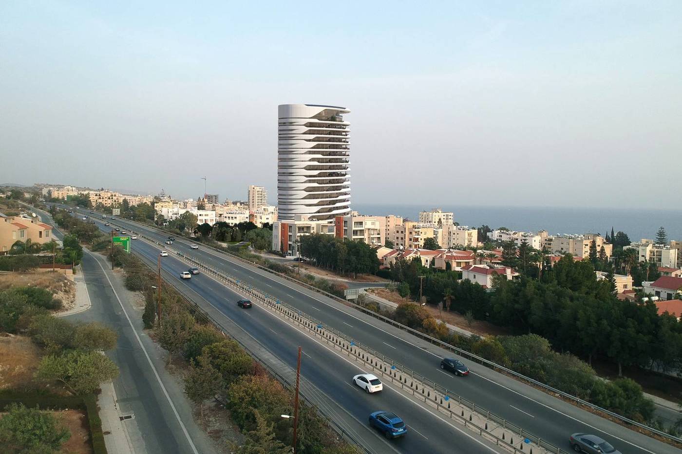 imagen 4 de Sixty6 Tower, diseñada por Pininfarina, será la torre más vanguardista de Chipre.