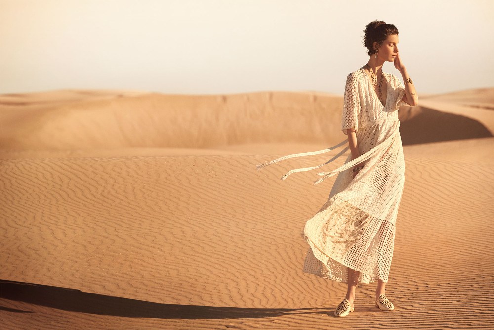 imagen 5 de Zara nos lleva al desierto en su última colección de primavera-verano 2019.