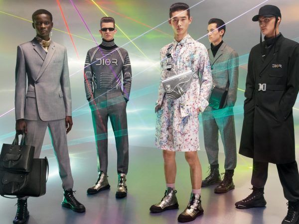 Kim Jones se pone retrofuturista para vestir a los hombres Dior.