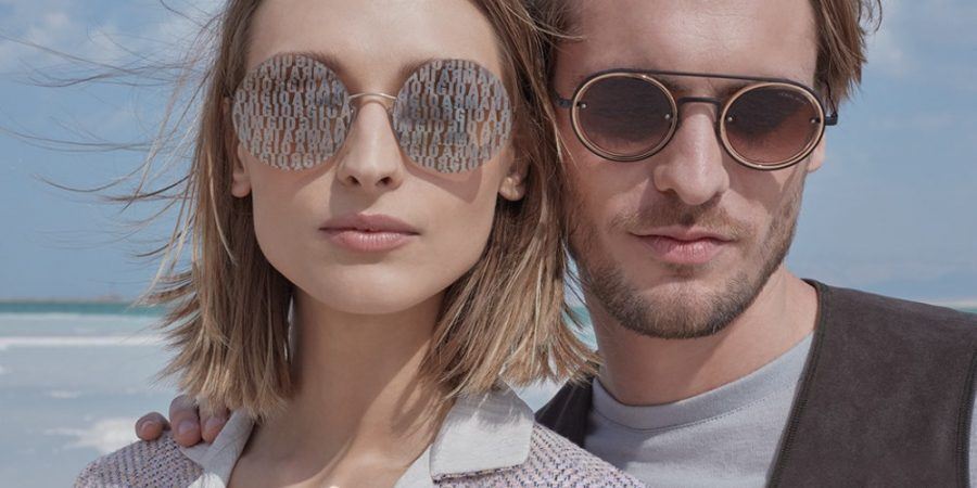 Las gafas de sol de Armani para hombre y mujer.