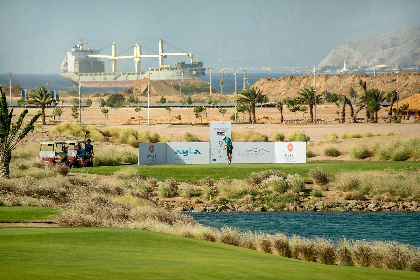 imagen 7 de El club de golf más espectacular del mundo está en Aqaba, Jordania.