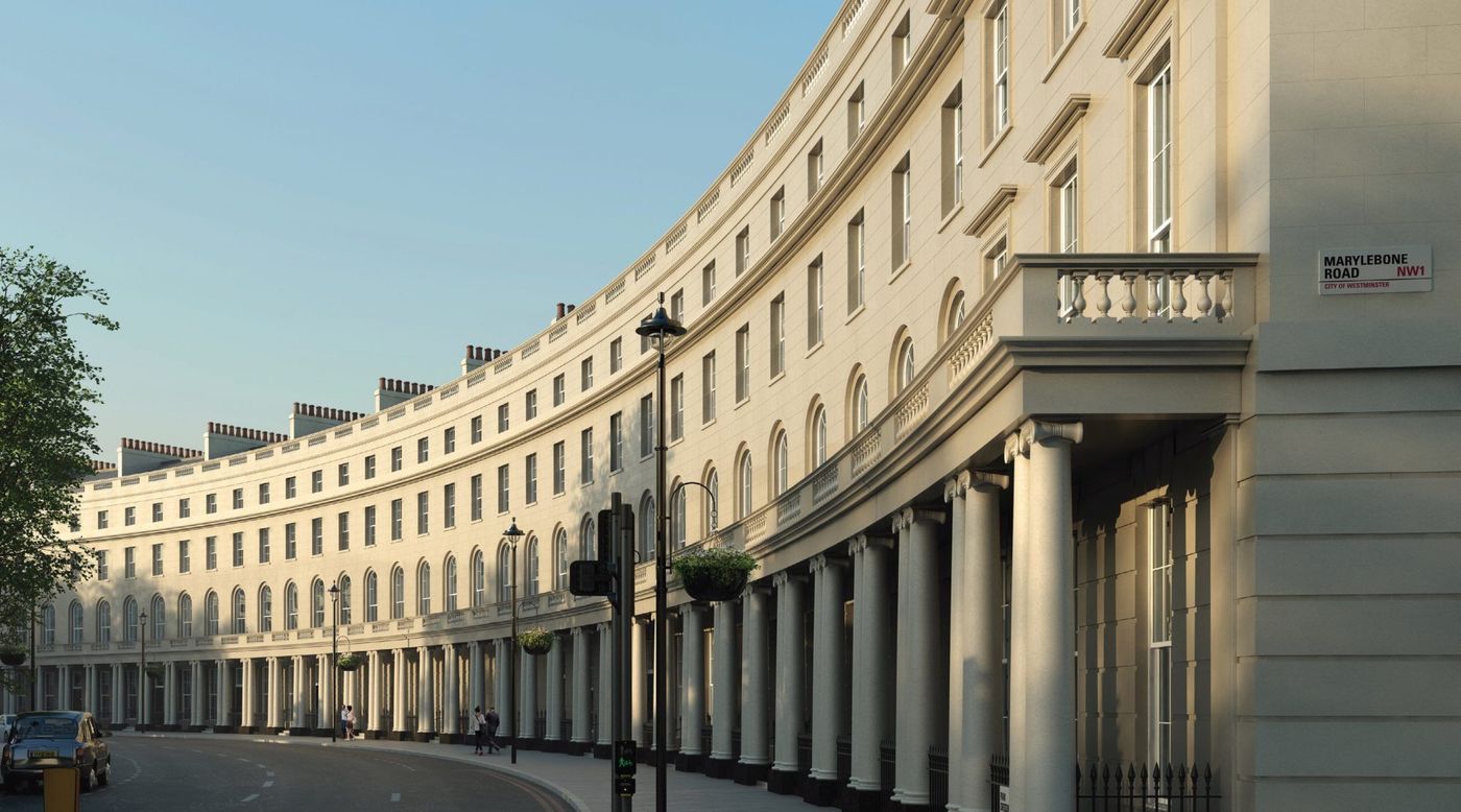 imagen 1 de Regent’s Crescent, viviendas históricas en el corazón de Londres.